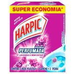 pedra sanitária perfumada harpic lavanda 25g