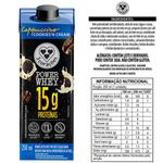 bebida láctea 3 corações power whey cappuccino clássico 250ml