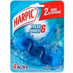 bloco sanitário harpic fresh power6 marine 35g