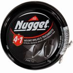 polidor de sapato nugget pasta preto 36g