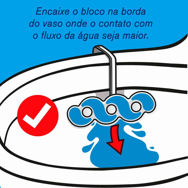 bloco sanitário harpic fresh power6 pinho campestre 35g