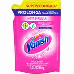 tira-manchas em gel vanish multiuso roupas coloridas refil 1,2l