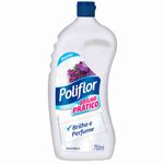 cera liquída poliflor brilho prático incolor 750ml