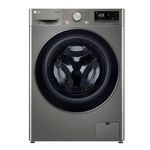lava e seca 12kg lg smart vc4 look com inteligência artificial aidd cv5012pc4 inox