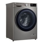 lava e seca 12kg lg smart vc4 look com inteligência artificial aidd cv5012pc4 inox