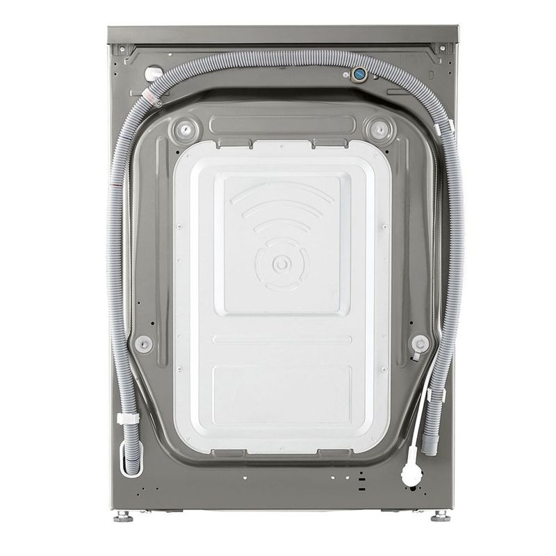 lava e seca 12kg lg smart vc4 look com inteligência artificial aidd cv5012pc4 inox
