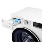 lava e seca 14kg lg smart vc4 com inteligência artificial aidd cv5014wc4 branco