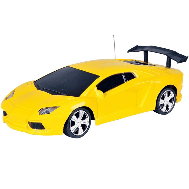 carrinho de brinquedo controle remoto cks x-steel lt3 amarelo w3699-a10