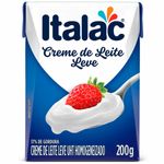 creme de leite leve italac 200g