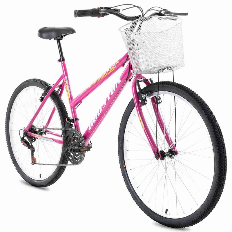 bicicleta houston foxer maori aro 26 rosa fm261s