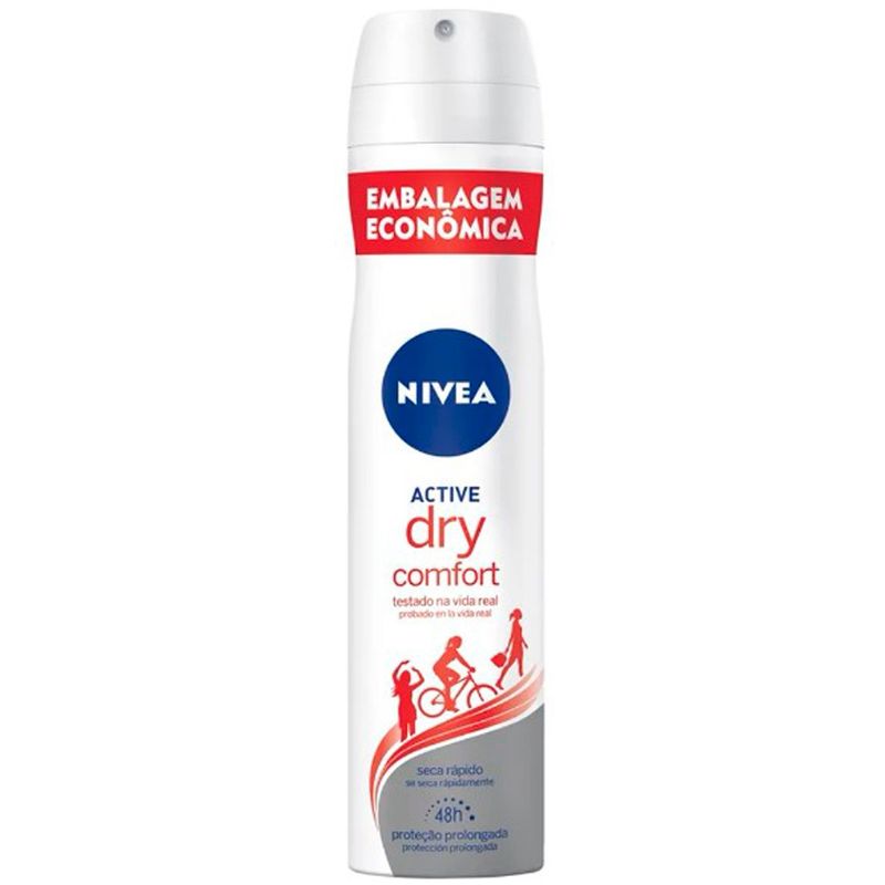 desodorante aerosol nivea dry comfort 200ml