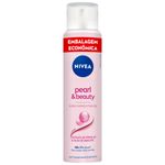 desodorante aerosol nivea pearl & beauty feminino 200ml