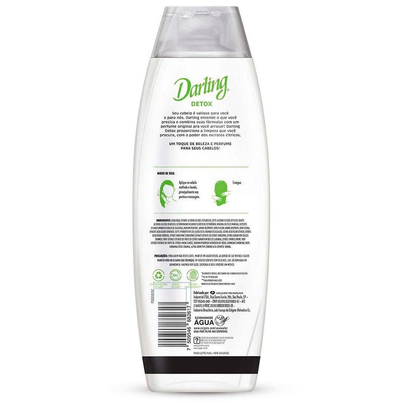 condicionador darling detox 350ml