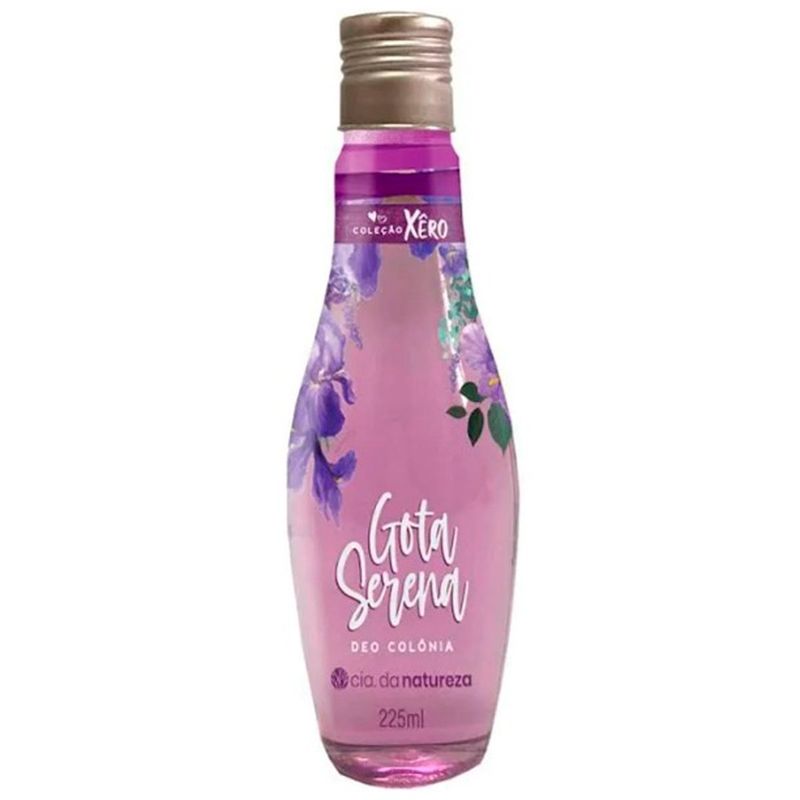 deo colônia cia da natureza xêro gota serena 225ml