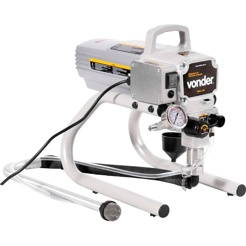 máquina de pintura airless vonder 1,2hp 220v mpa120