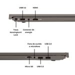 notebook positivo vision i15 intel core i5 512 ssd 8gb ram tela 15.6" windows 11 cinza