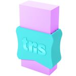 borracha tris school com 2 unidades tons pastéis 610122