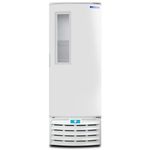freezer metalfrio vertical 509 litros vf55ft tripla ação, termostato frontal, trava para abastecimento, 127v, branco - vf55ftb001