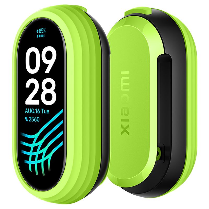 clipe de corrida para xiaomi smart band 8 verde