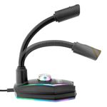 microfone gamer bright usb rgb 604 (mp)