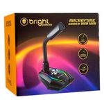 microfone gamer bright usb rgb 604 (mp)