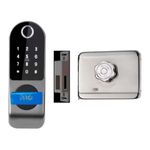 fechadura digital de sobrepor proeletronic 4 em 1 com sensor biométrico (mp)