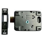 fechadura digital de sobrepor proeletronic 4 em 1 com sensor biométrico (mp)