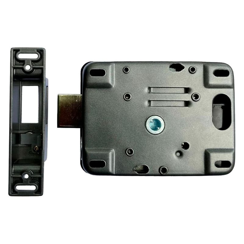 fechadura digital de sobrepor proeletronic 4 em 1 com sensor biométrico (mp)