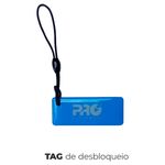 fechadura digital de sobrepor proeletronic 4 em 1 com sensor biométrico (mp)