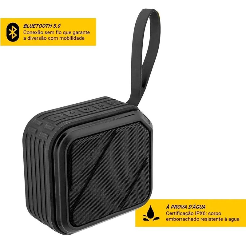 caixa de som bright bluetooth 10w c02 (mp)