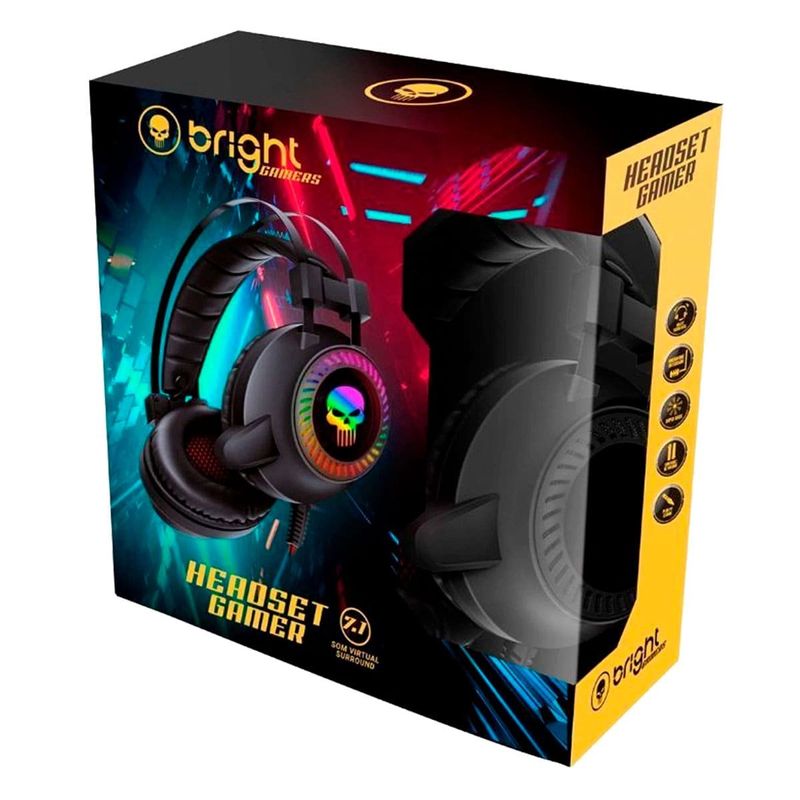 headset gamer bright 7.1 usb 591 (mp)