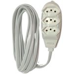 extensão bright 3 tomadas 2p 3m fl021 (mp)