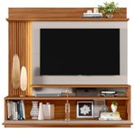 painel home para tv até 60" notável freijó e off white nt1295