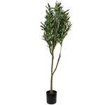 vaso com planta artificial oliveira m latcor bx-e-3410b