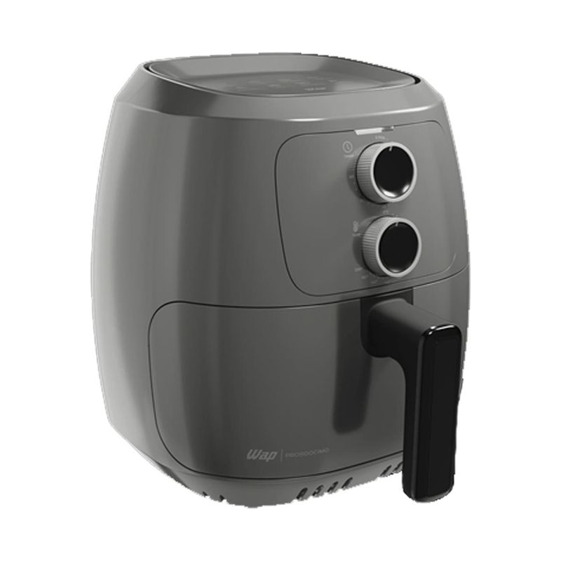 fritadeira elétrica air fryer wap family 4l 127v cinza (mp)