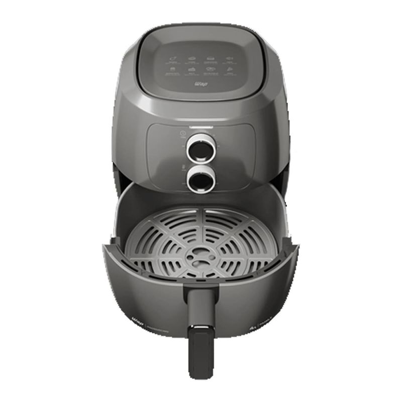 fritadeira elétrica air fryer wap family 4l 127v cinza (mp)