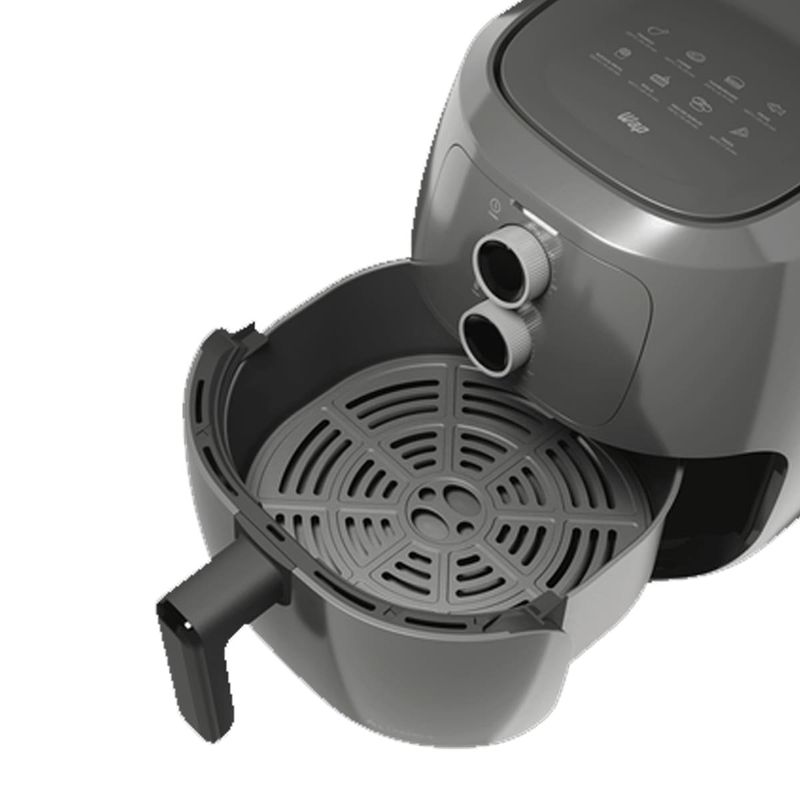 fritadeira elétrica air fryer wap family 4l 127v cinza (mp)