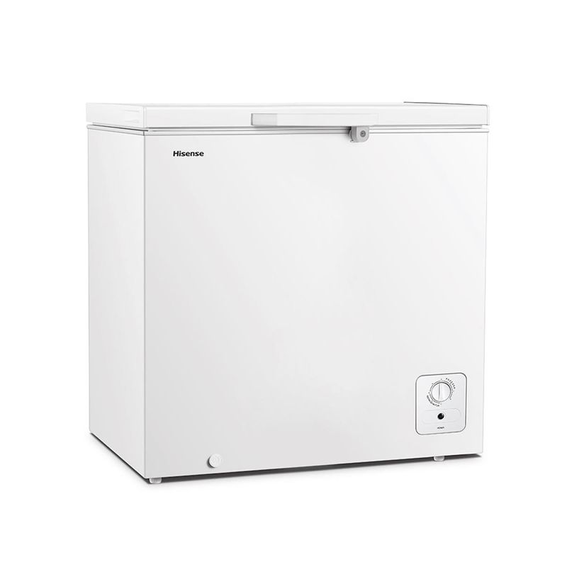 freezer horizontal hisense 198l 127v branco