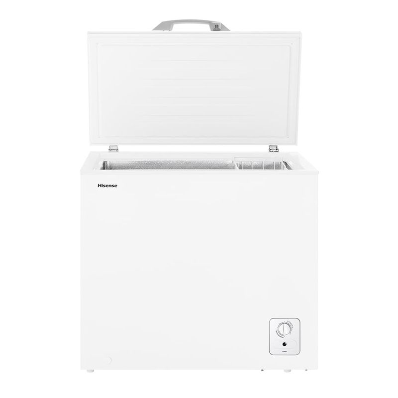 freezer horizontal hisense 198l 127v branco