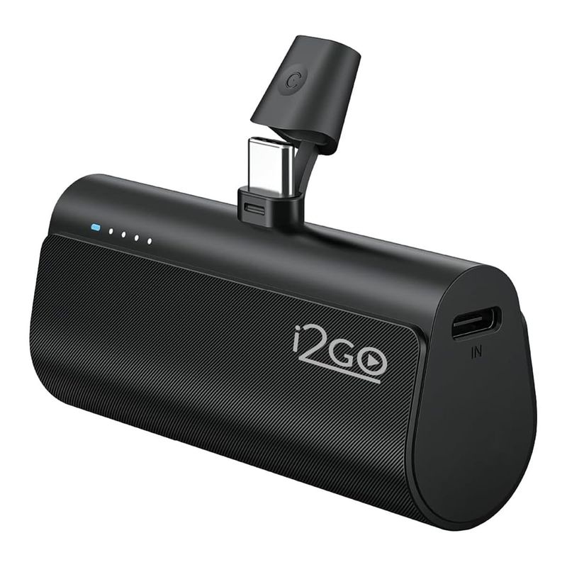 carregador portátil pocket i2go 5000mah usb-c (mp)