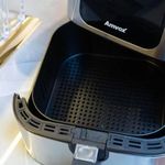 fritadeira elétrica air fryer amvox arf1255 7l inox 127v (mp)