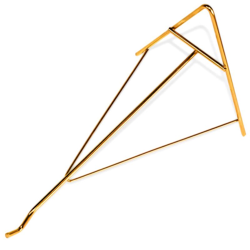suporte para vaso nutriplan luxo em metal 38cm dourado - 9000206-01 (mp)
