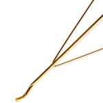 suporte para vaso nutriplan luxo em metal 38cm dourado - 9000206-01 (mp)