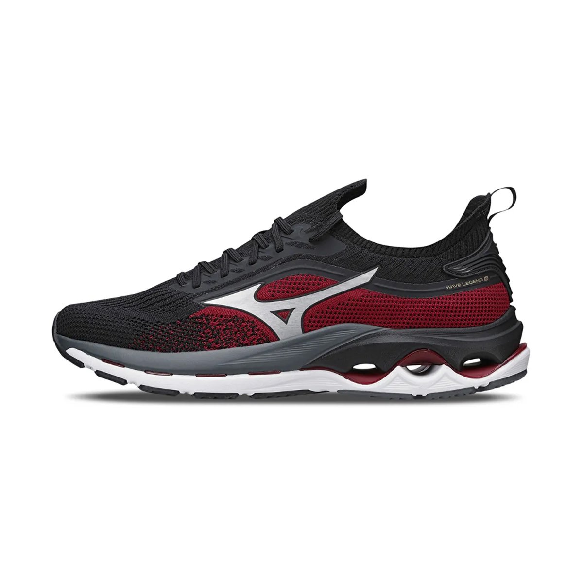 ●3-DEEP Tênis de Corrida Masculino N°40 Mizuno Wave Legend 3