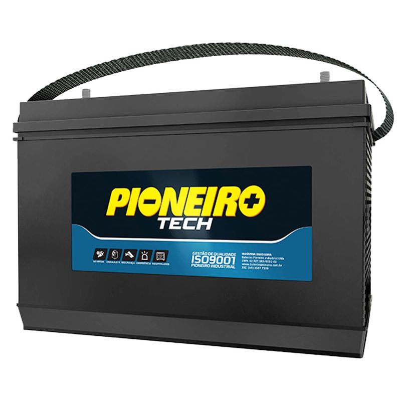 bateria estacionária pioneiro t12-115d 12v 105ah (mp)