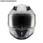 capacete texx fechado hawk fury cinza 58 (mp)