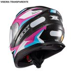 capacete texx fechado hawk ride azul rosa 62 (mp)