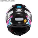 capacete texx fechado hawk ride azul rosa 62 (mp)