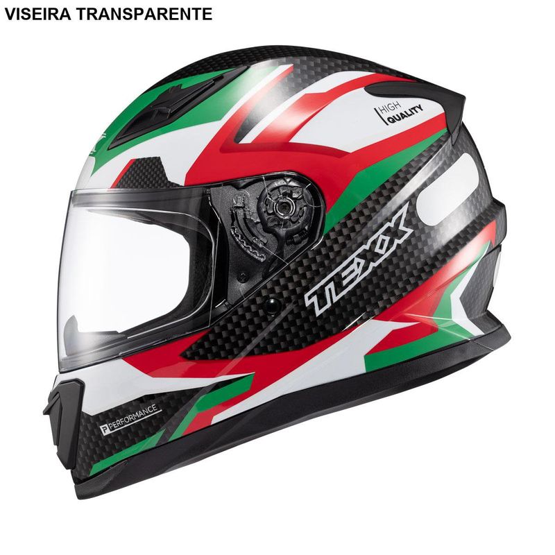 capacete texx fechado hawk ride verde 60 (mp)