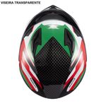 capacete texx fechado hawk ride verde 60 (mp)